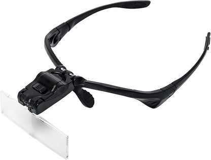 Magnifier Glasses w/ LED Light for Lash Extensions