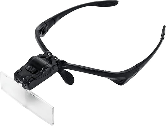 Magnifier Glasses w/ LED Light for Lash Extensions