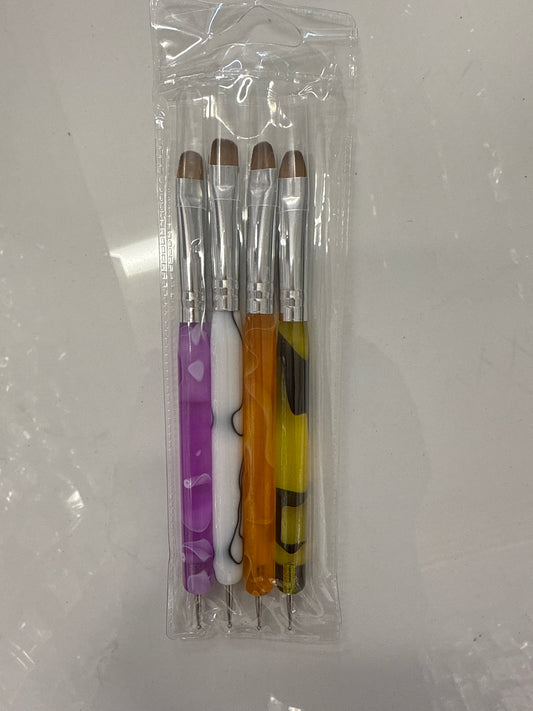 French + Dotter 4 pc. Brush Set