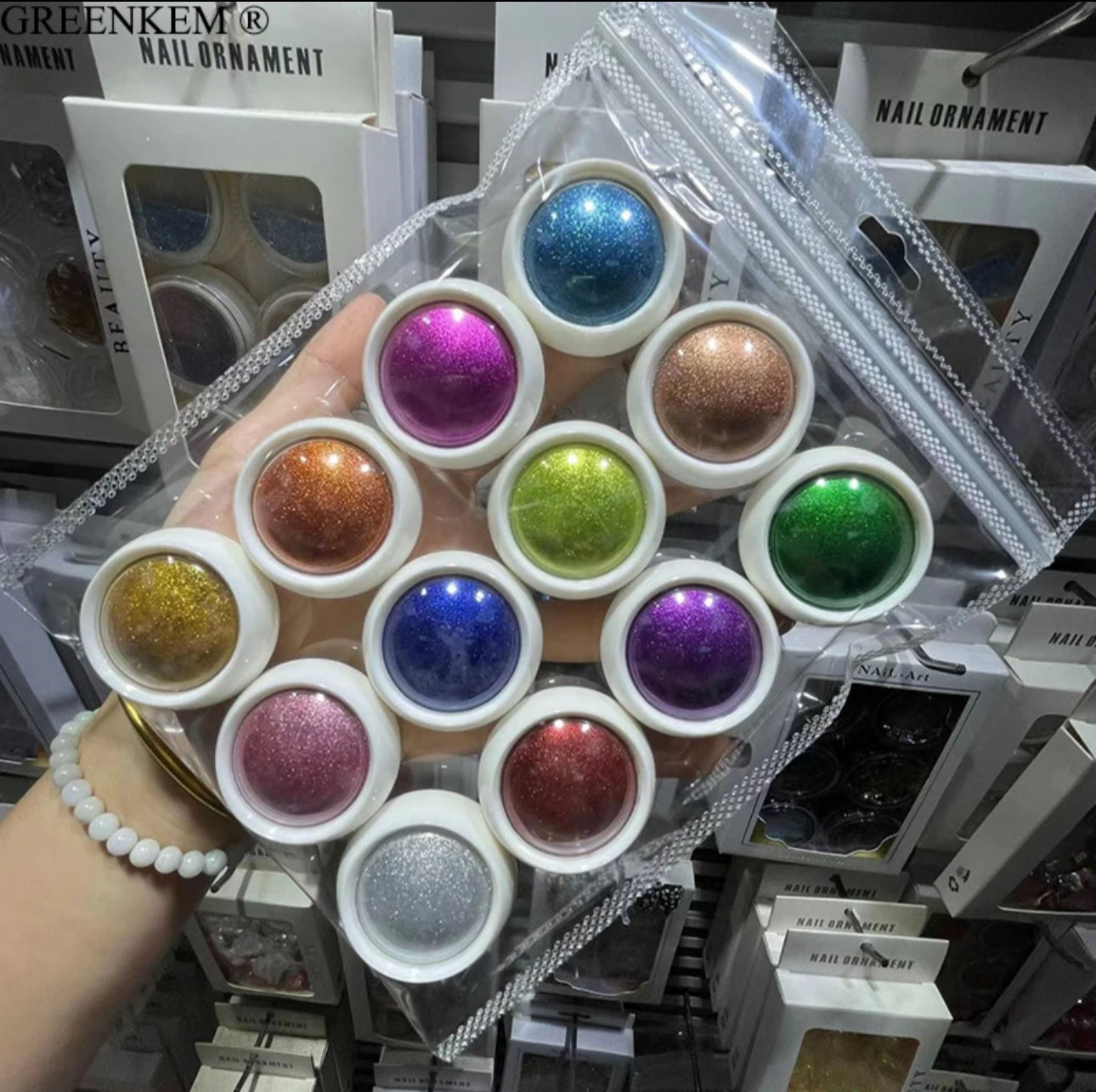 Assorted Chrome Powders 12Ct.