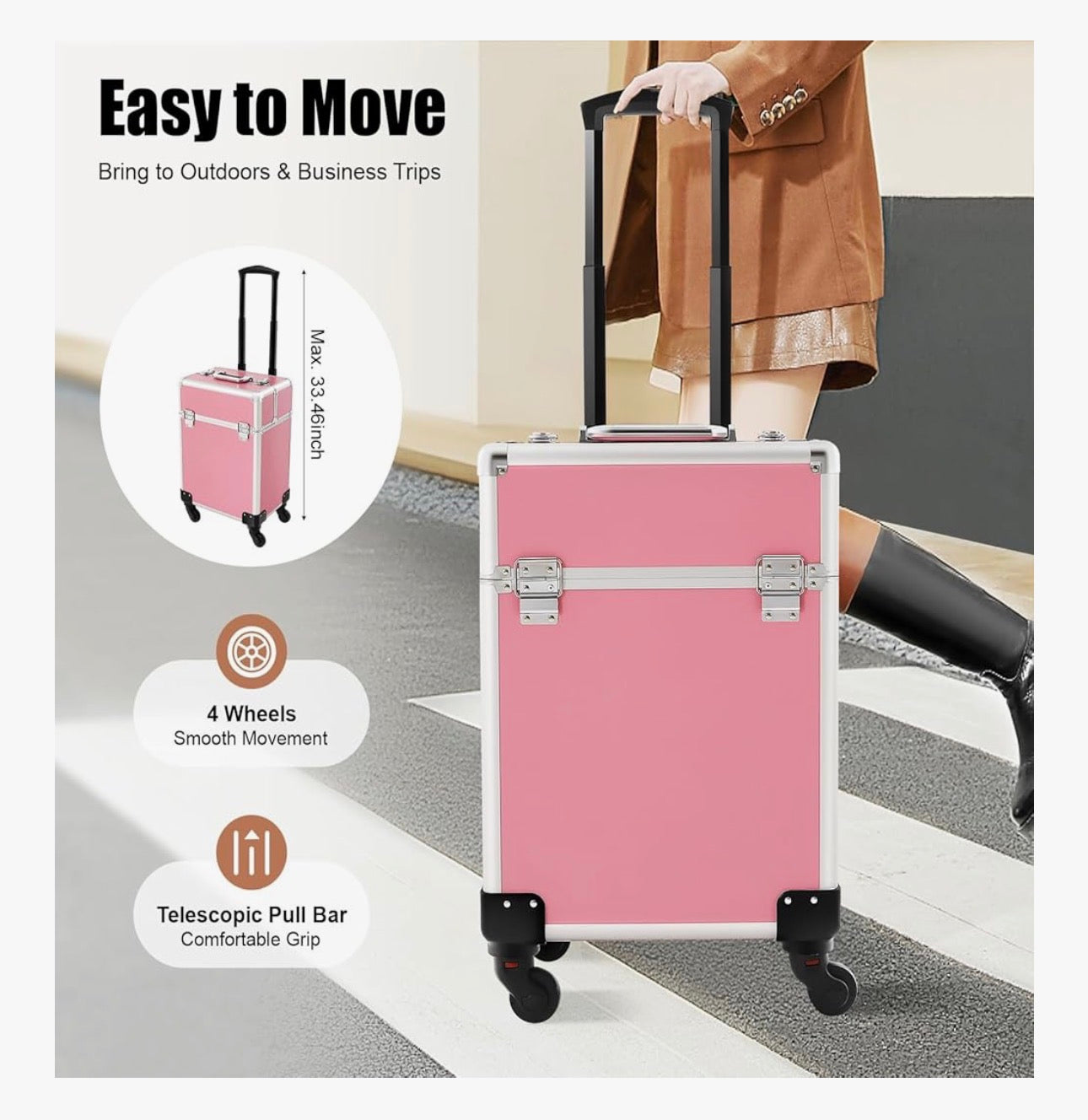Rolling Travel Case