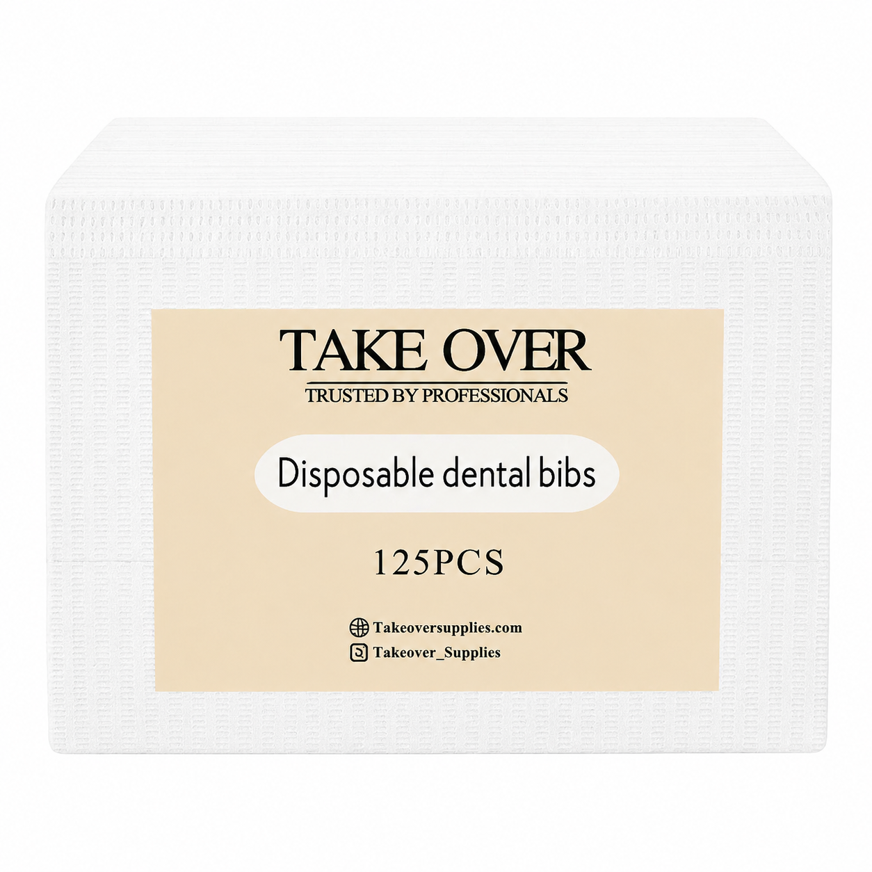 Take Over "Disposable Dental Bibs 125pc"