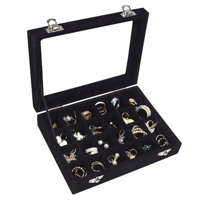 Velvet Rhinestone Case 24 Grid