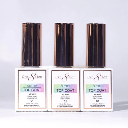 Cre8tion Glitter Top Coat 01 15ml