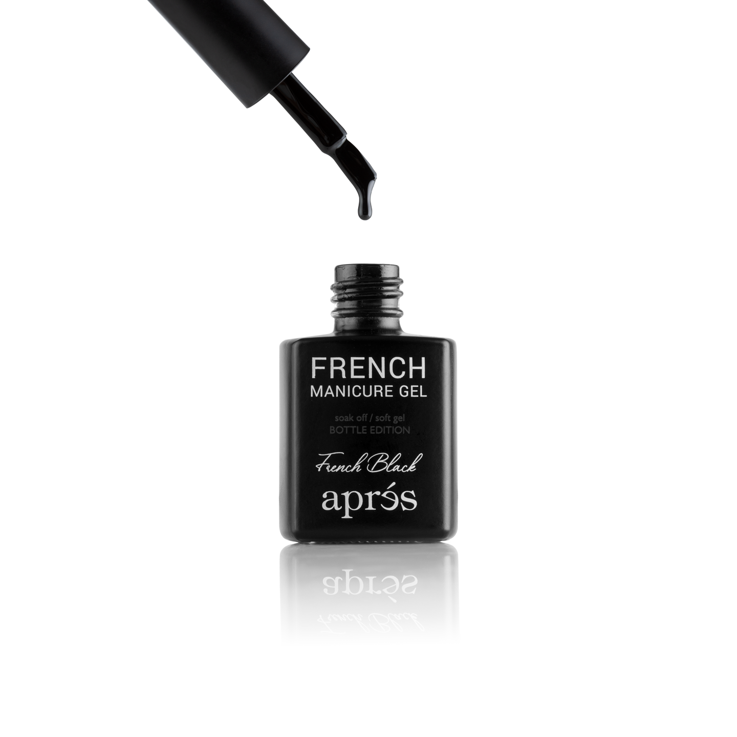 Aprés French Manicure Gel-French Black