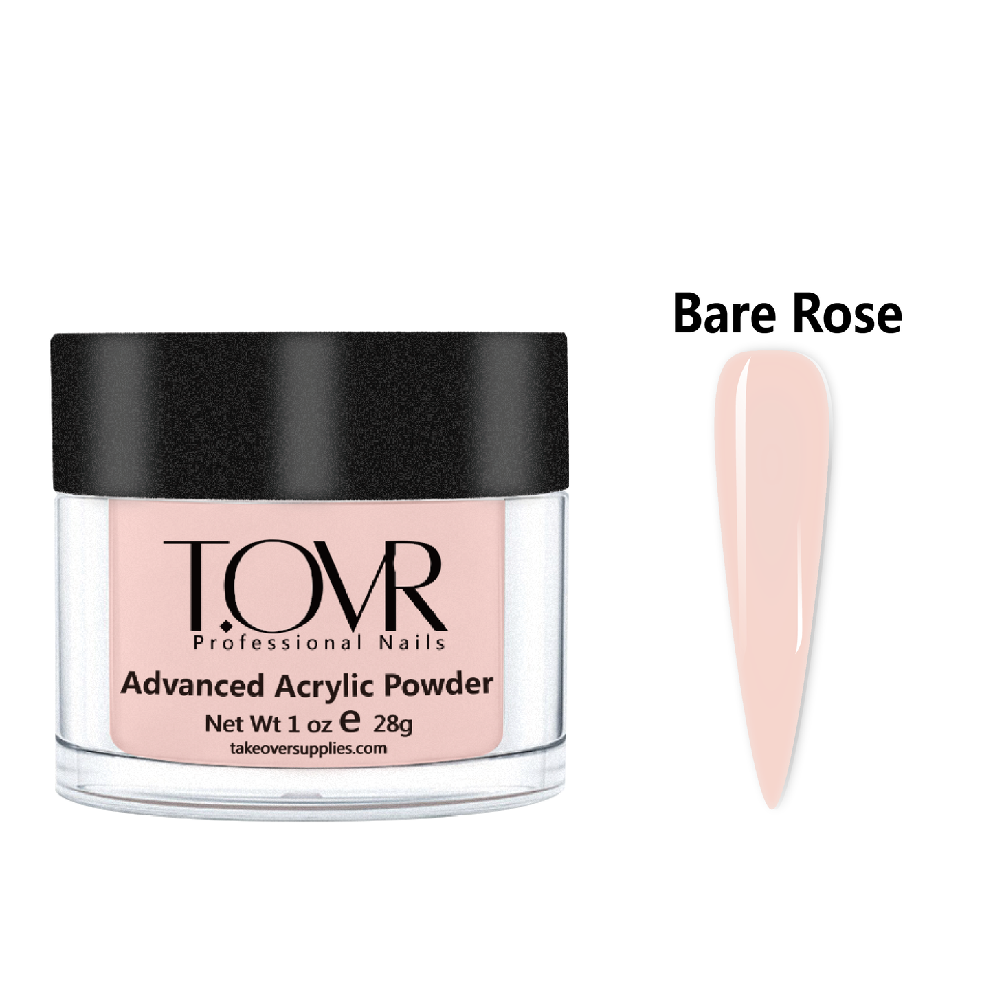 Take Over Advanced Acrylic Powder "Bare Rose"