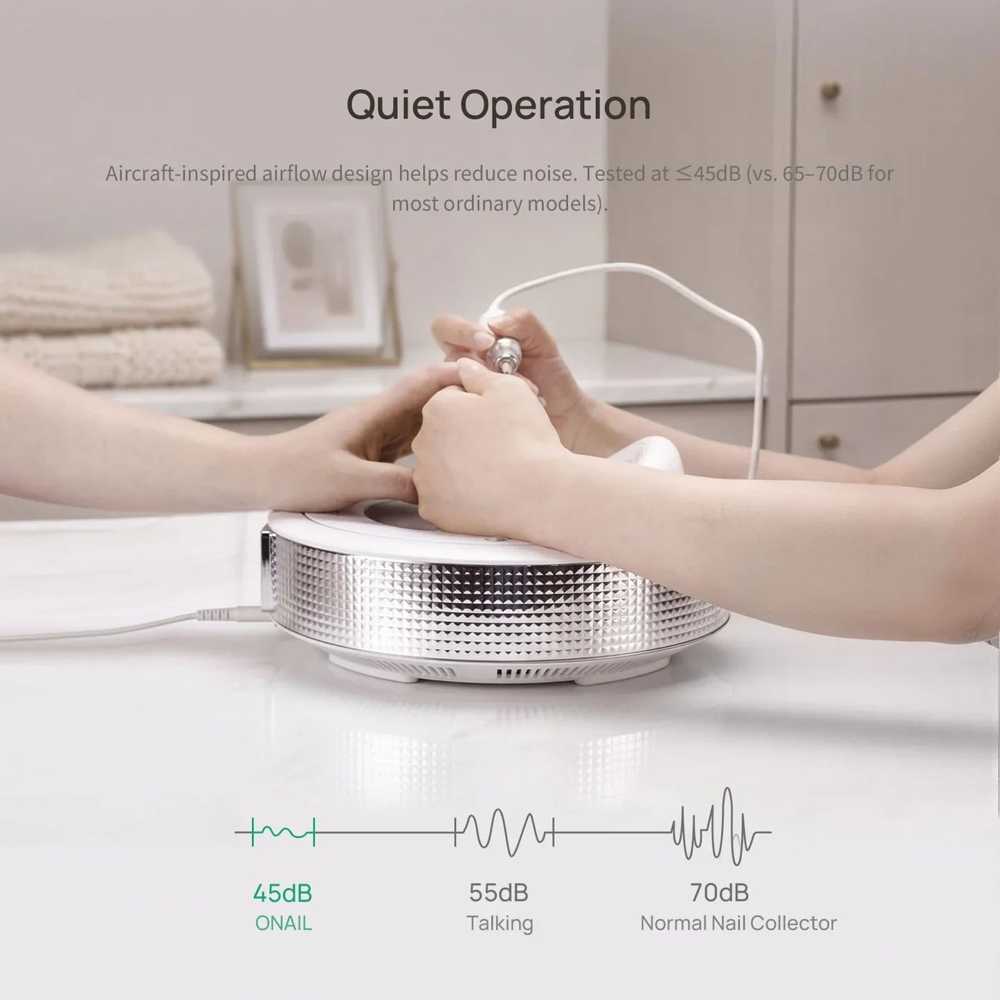 O Nail Corded Nail Dust Collector Tornado No.1