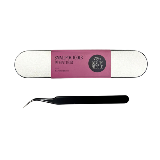 Beauty Needle "Curved Isolation Tweezer"