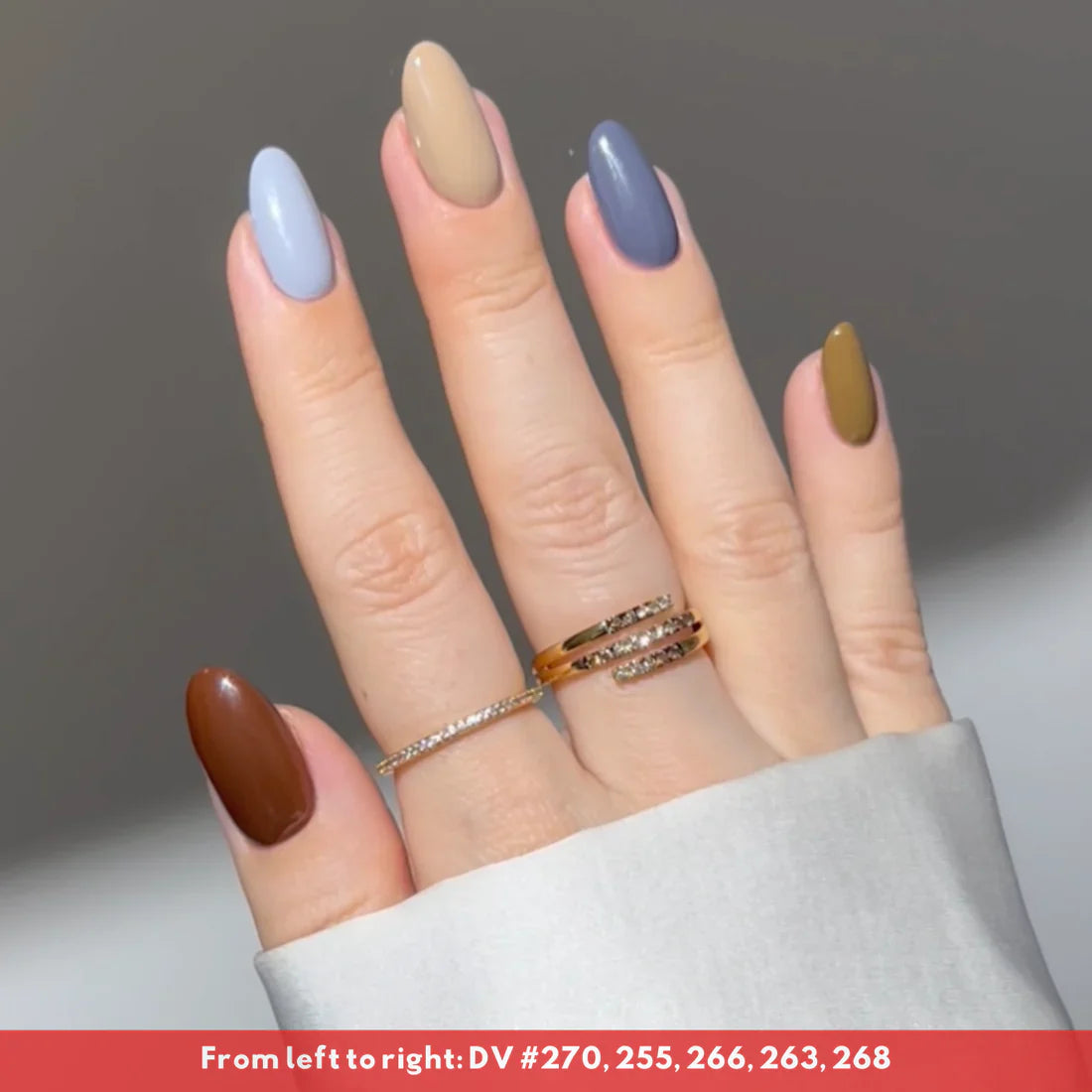 DND DIVA HAPPY TRAILS COLLECTION - 30 or 36 Gel/Lacquer Duos