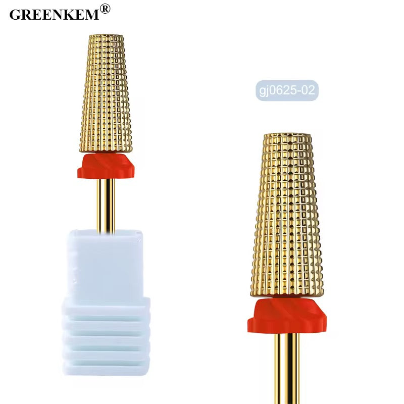 5 in 1 Gold Tungsten Steel Nail Drill Bit