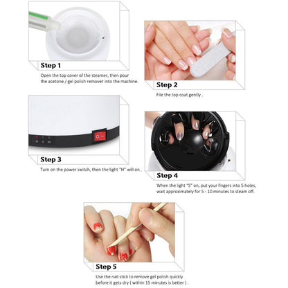 Nail Steamer Remover