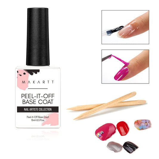 Makartt Peel Off Base Coat 15ml
