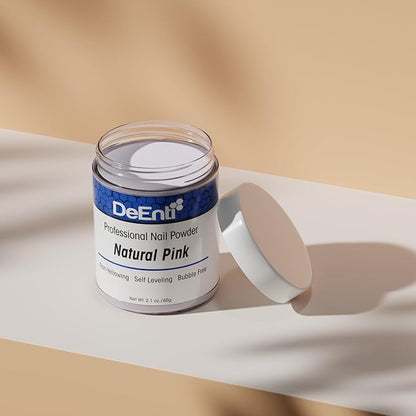 DeEnti Acrylic Nail Powder Natural Pink 2oz
