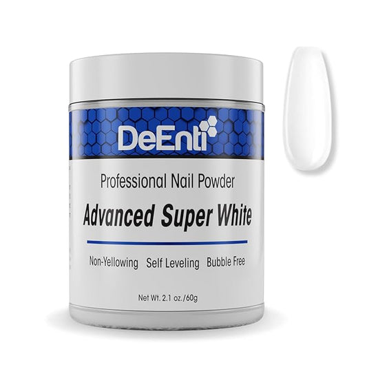 DeEnti Acrylic Nail Powder Advanced Super White 2oz
