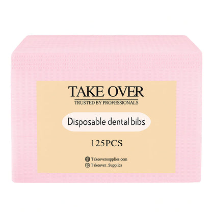Take Over "Disposable Dental Bibs 125pc"