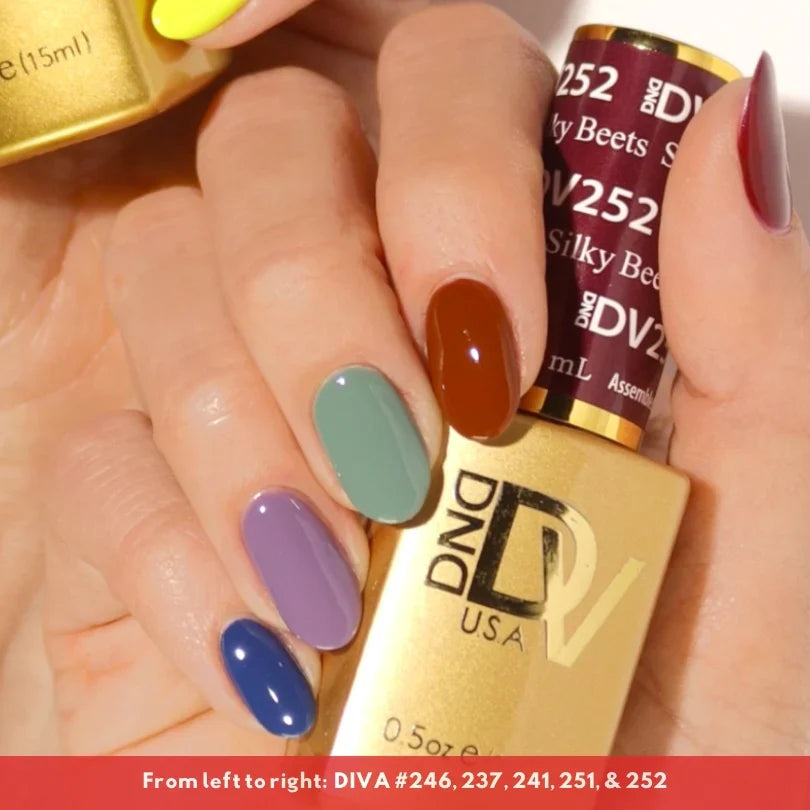 DND DIVA PARALLEL UNIVERSE COLLECTION - 30 or 36 Gel/Lacquer Duos