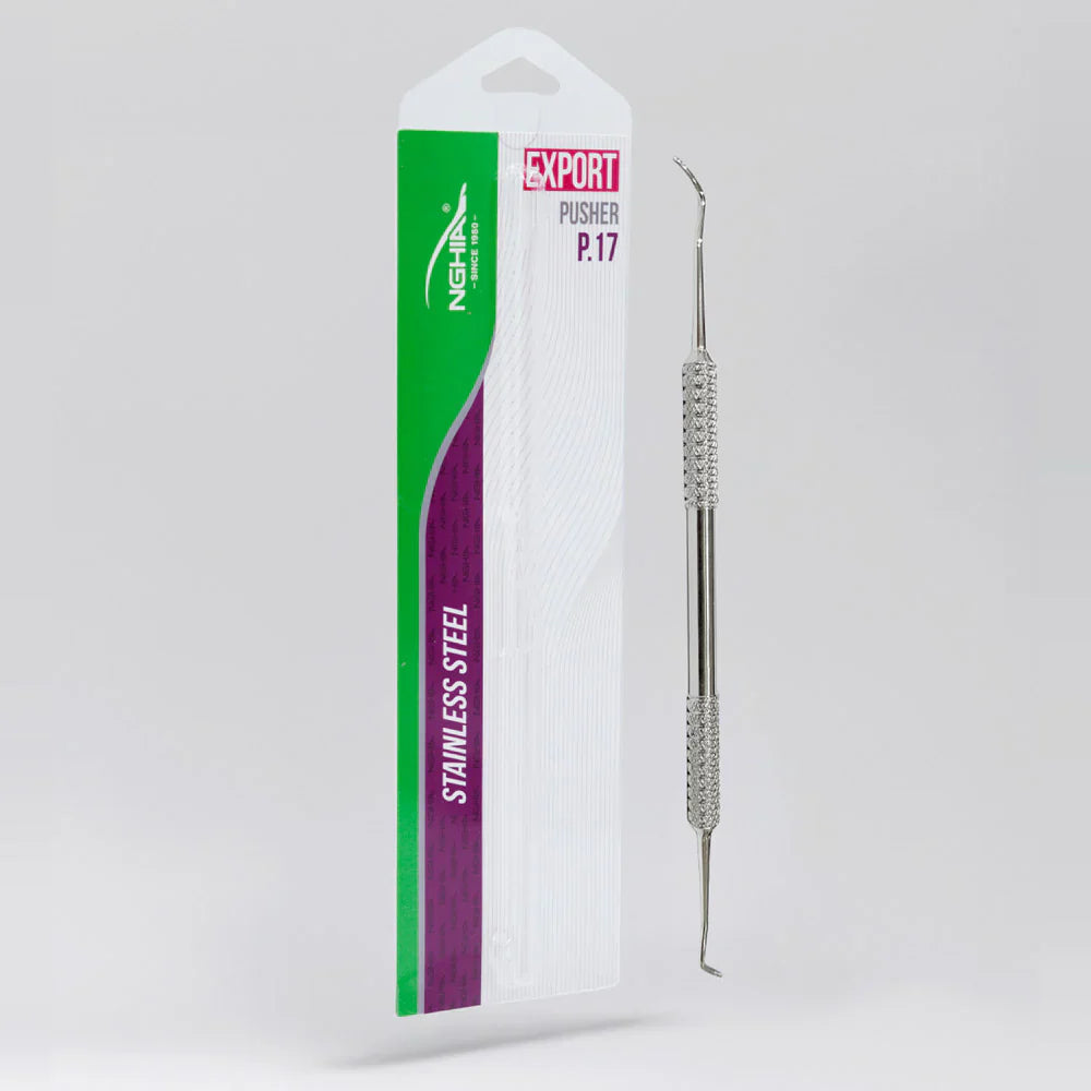 NGHIA Cuticle Pusher - P-17 (Stainless Steel)