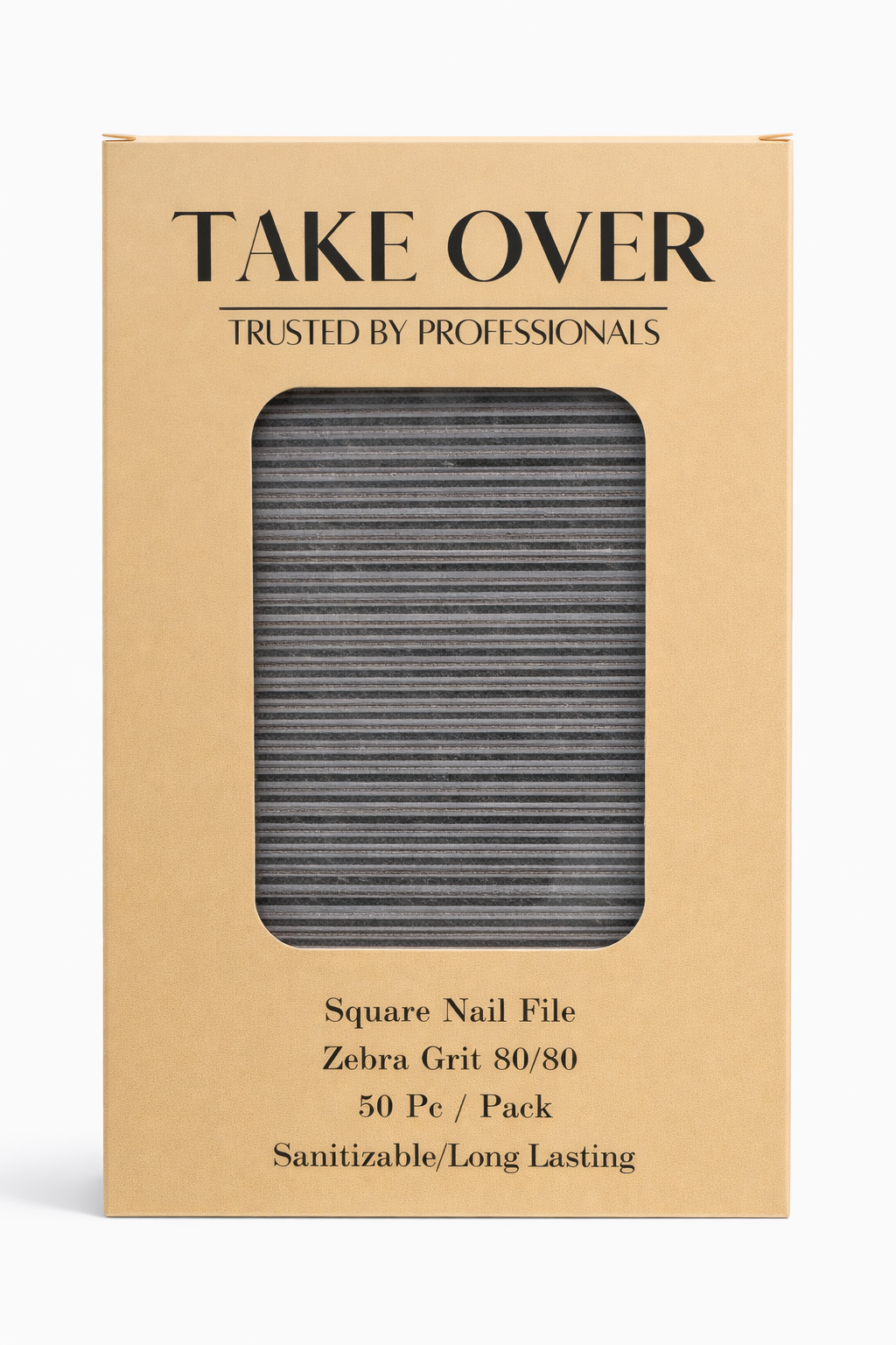 Take Over Nail File Pack  80/80