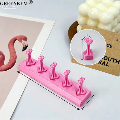 Heart Nail Practice Stand - Non Magnetic