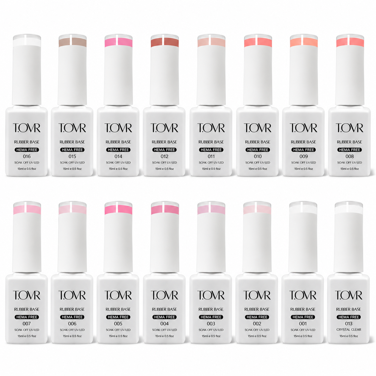Take Over HEMA FREE Rubber Base Gel 15ml