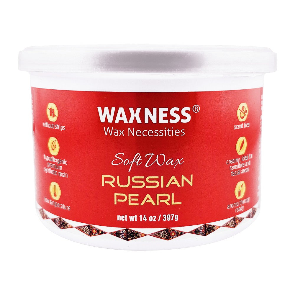 WAXNESS RUSSIAN PEARL SOFT WAX TIN 14oz / 397G