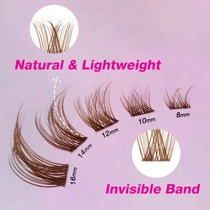 Veyes DIY Clusters - Brown LuxeBold