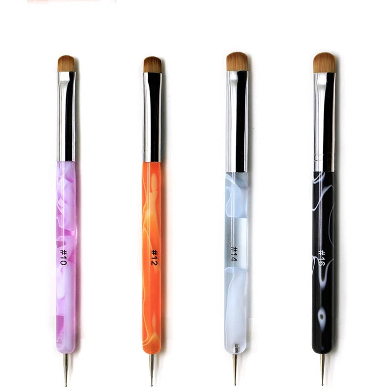 French Manicure Brush + Dotter