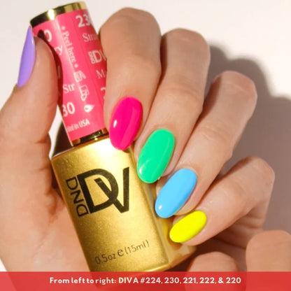 DND DIVA PARALLEL UNIVERSE COLLECTION - 30 or 36 Gel/Lacquer Duos