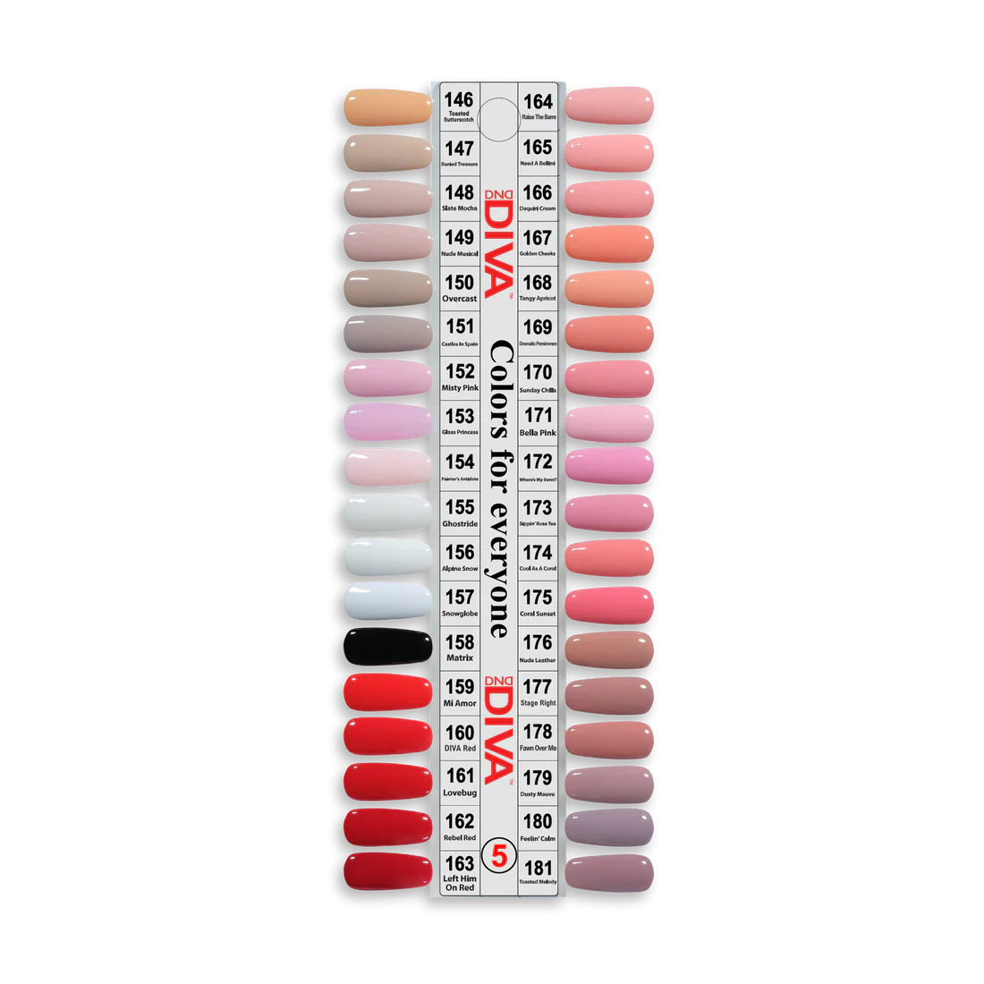 DND DIVA PRIMA DONNA COLLECTION - 30 or 36 Gel/Lacquer Duos
