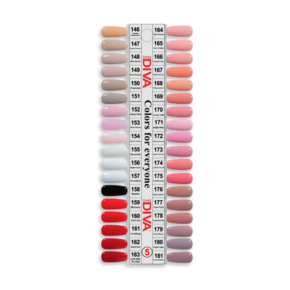 DND DIVA PRIMA DONNA COLLECTION - 30 or 36 Gel/Lacquer Duos