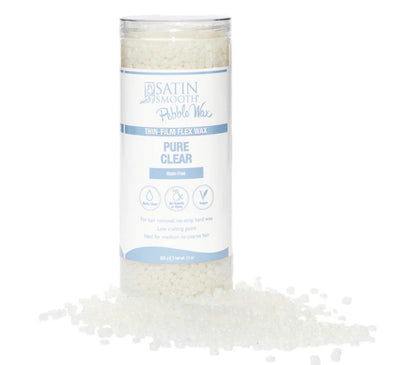 Satin Smooth Pure Clear Thin-Film Pebble Wax 23oz