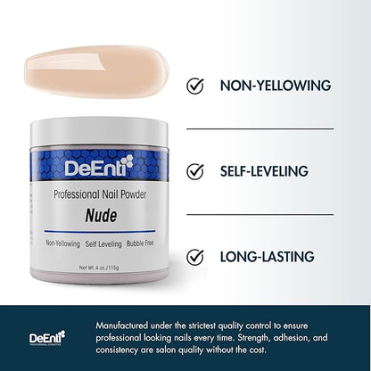DeEnti Acrylic Nail Powder Nude 4oz