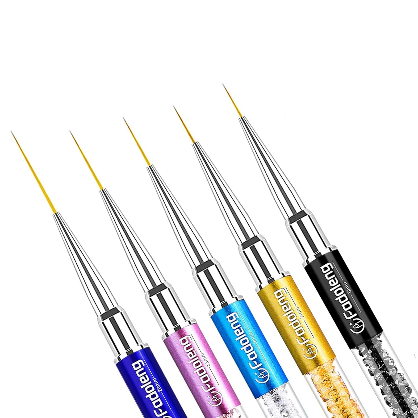 Crystal Art Liner Brushes 5pcs
