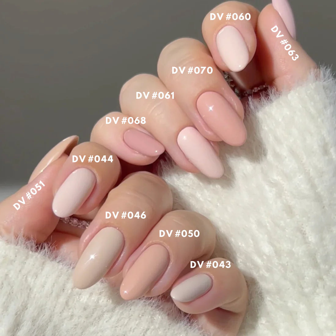 DND DIVA FROSTED CHAI COLLECTION - 30 or 36 Gel/Lacquer Duos