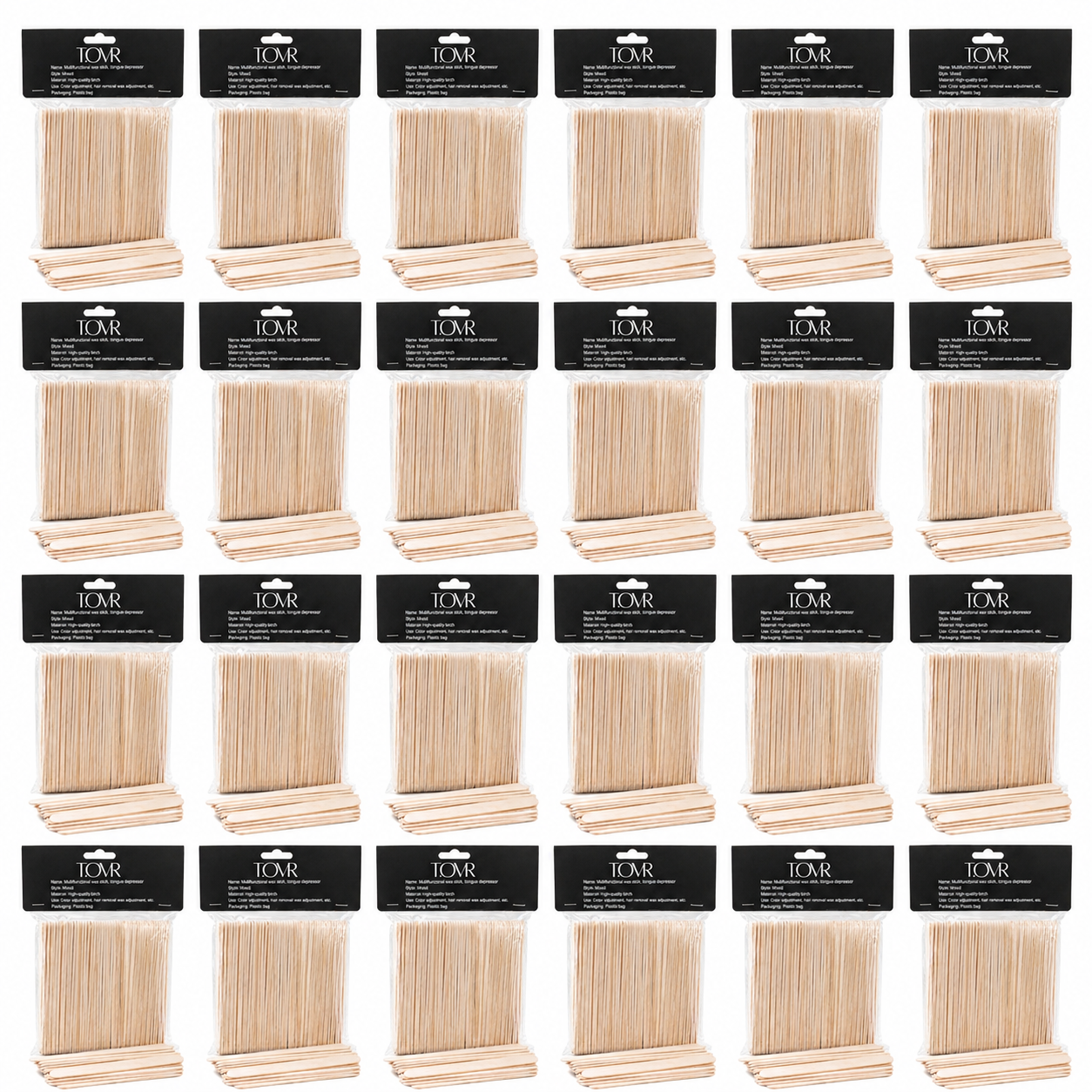 Take Over Disposable Wooden Wax Application 150x18x2mm 100pc