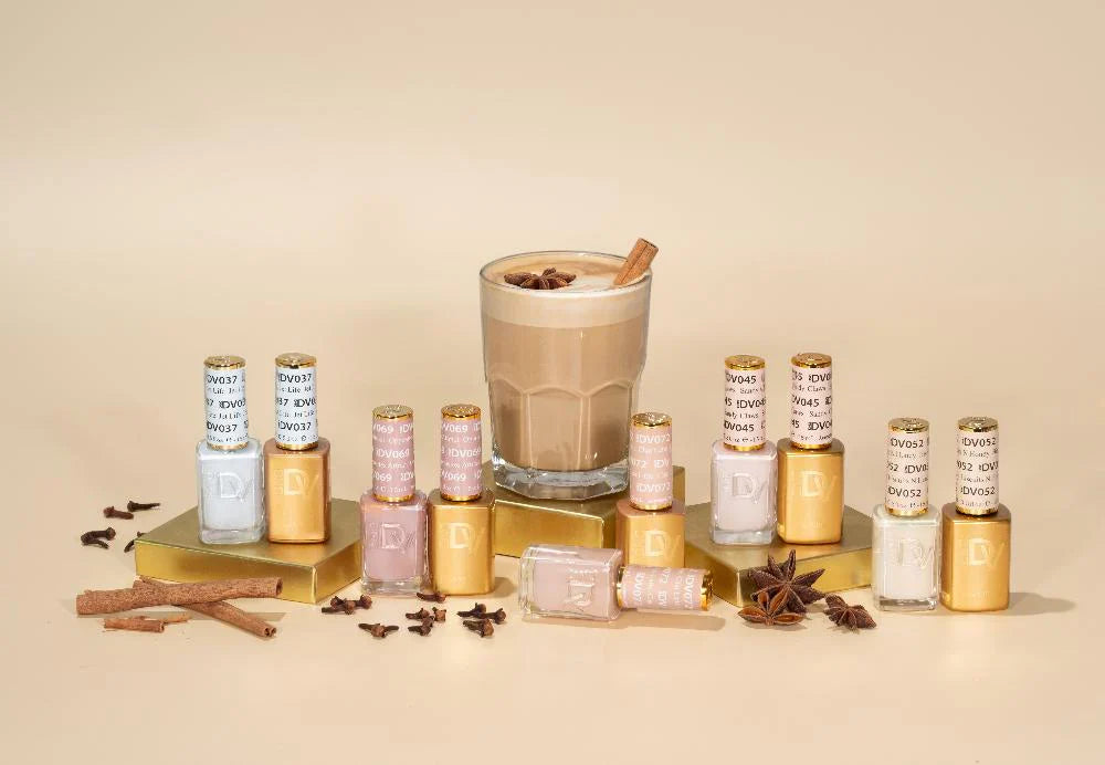 DND DIVA FROSTED CHAI COLLECTION - 30 or 36 Gel/Lacquer Duos