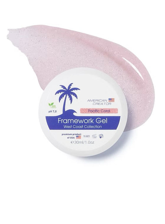American Creator Framework Gel West Coast Col. PACIFIC CORAL 30ml