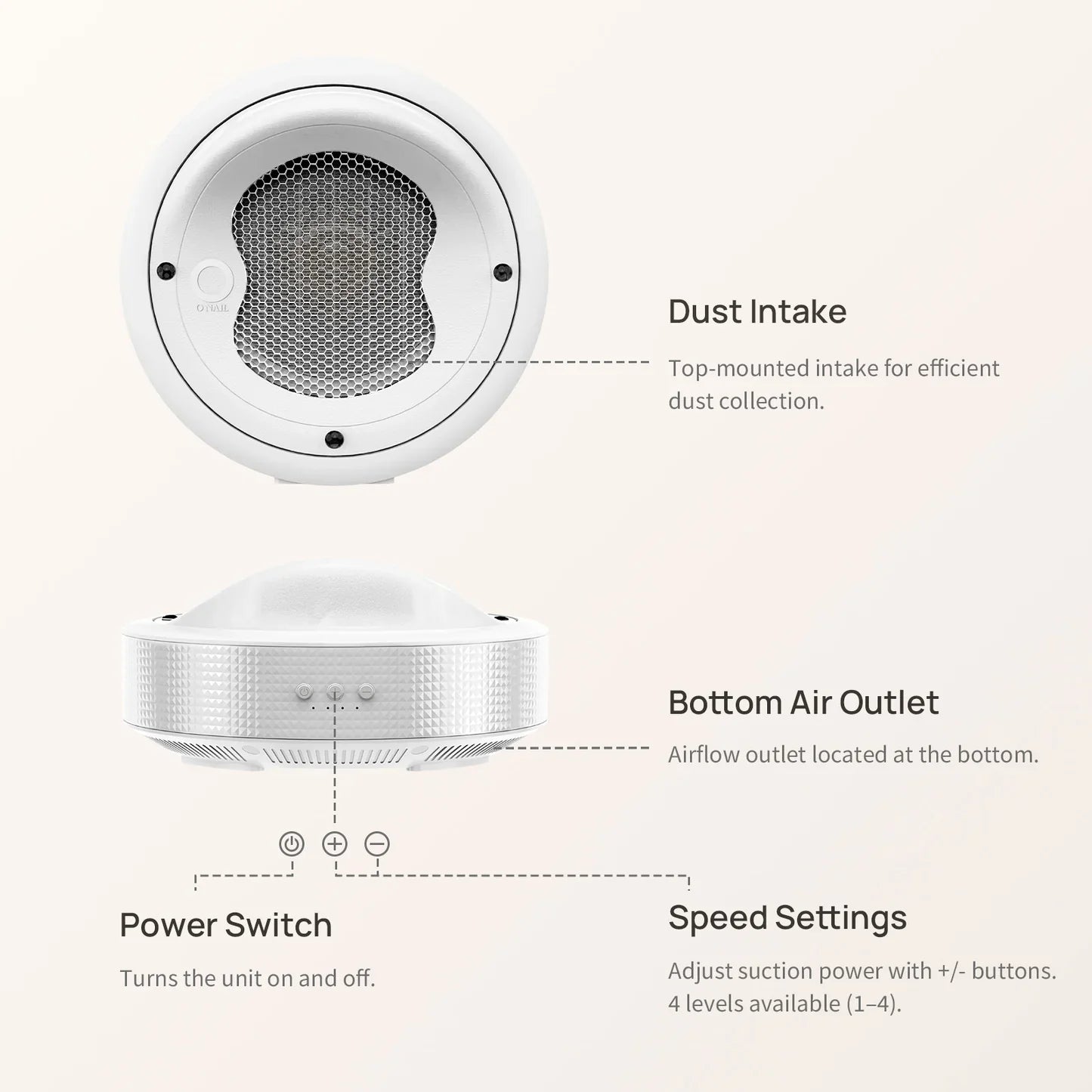 O Nail Corded Nail Dust Collector Tornado No.1