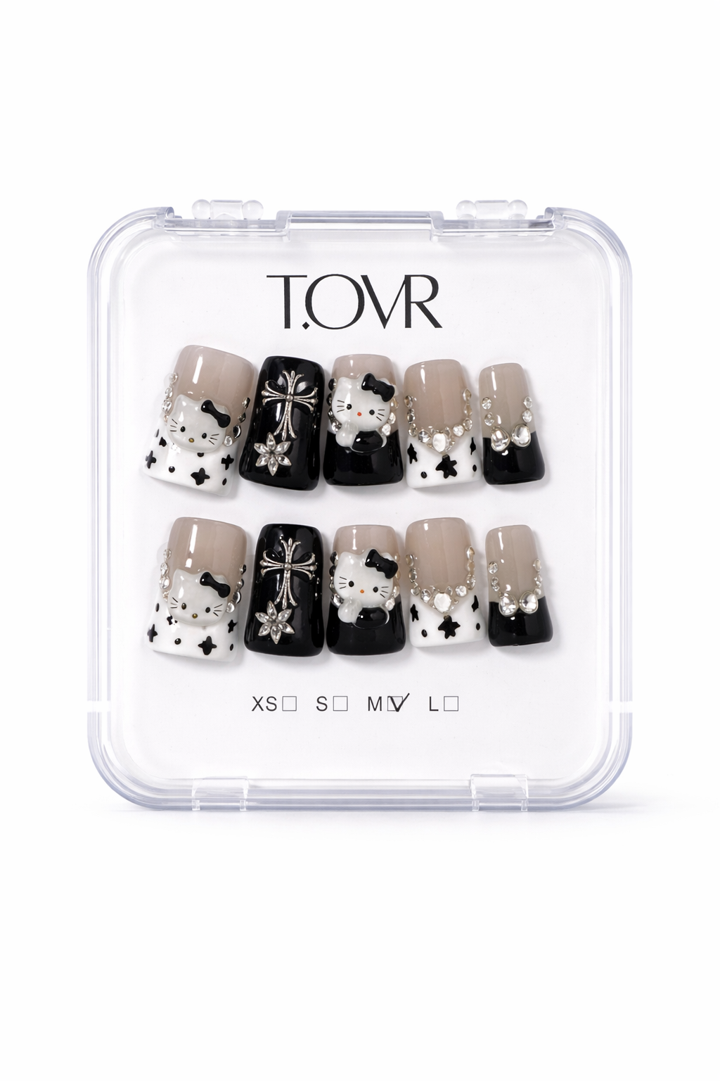 Take Over Hand Made Press On Nails (131-158)