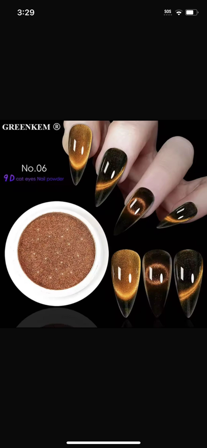 Cat Eye Nail Powder