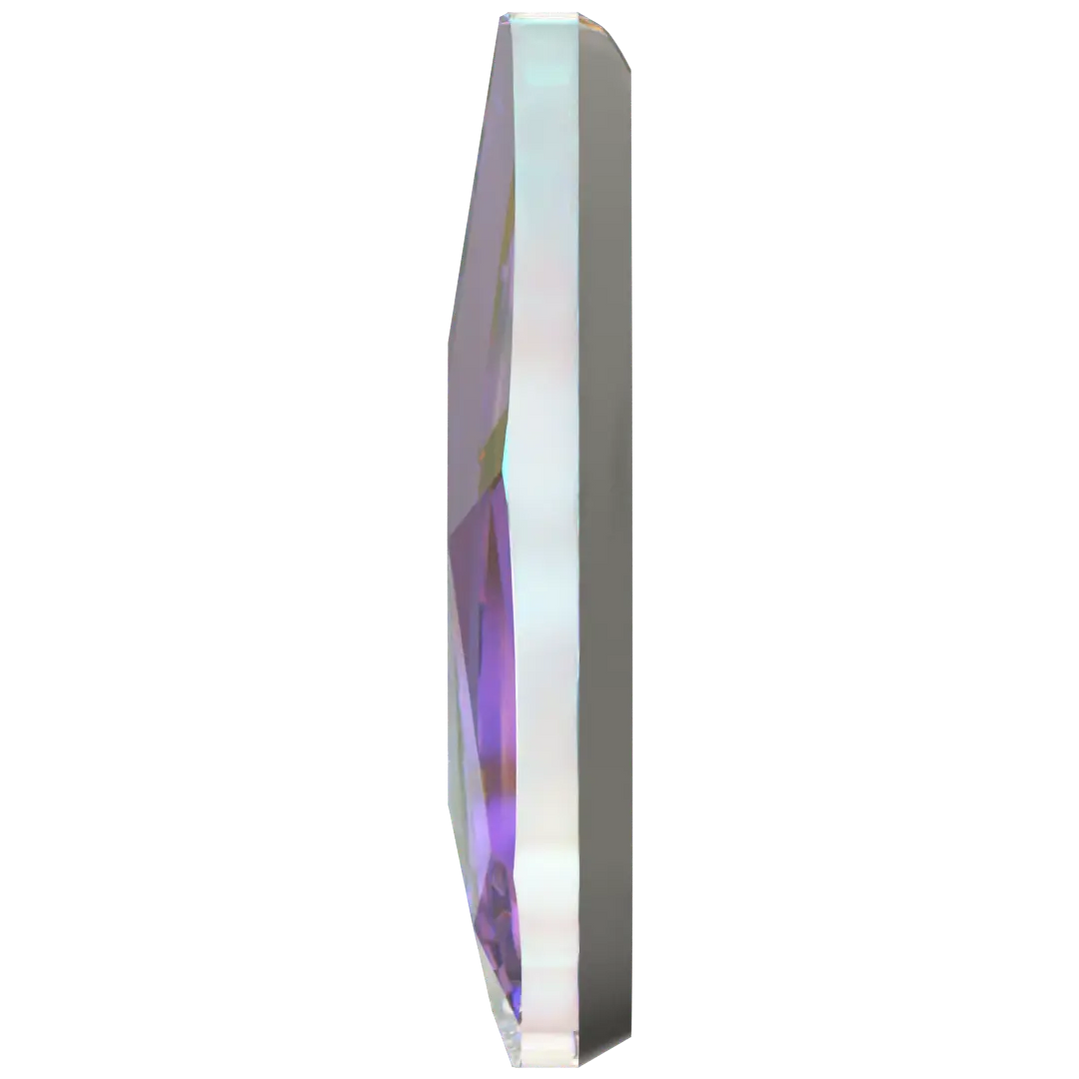 Swarovski Flat Back Crystals Non Hotfix Raindrop (2304) Crystal AB