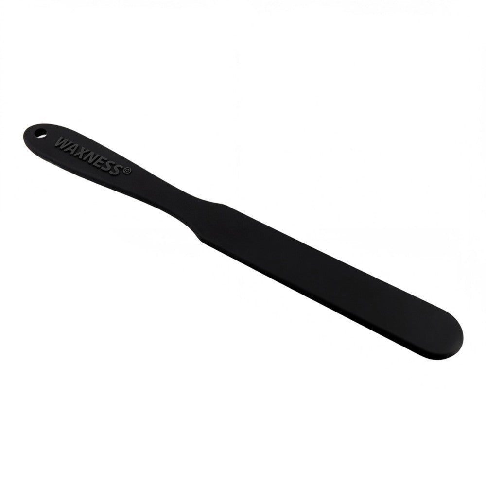 WAXNESS SILICONE WAX STIRRING LARGE SPATULA BLACK 12" X 1.18"