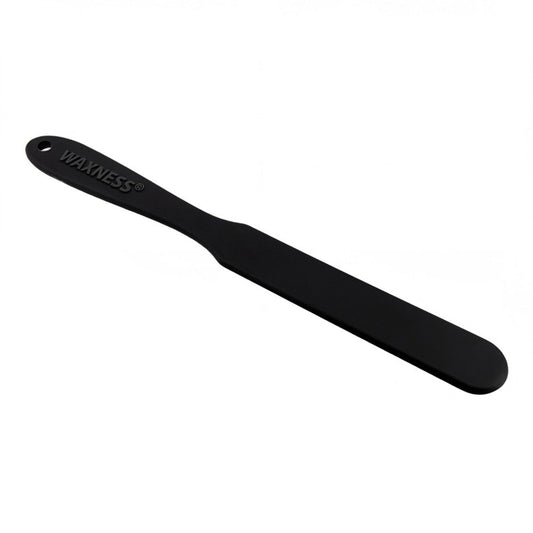 WAXNESS SILICONE WAX STIRRING LARGE SPATULA BLACK 12" X 1.18"