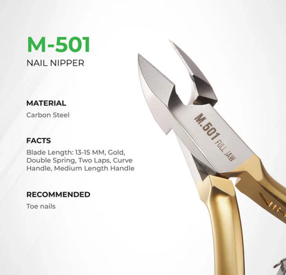 NGHIA GOLD Nail Nipper - M-501 (Hard Steel)