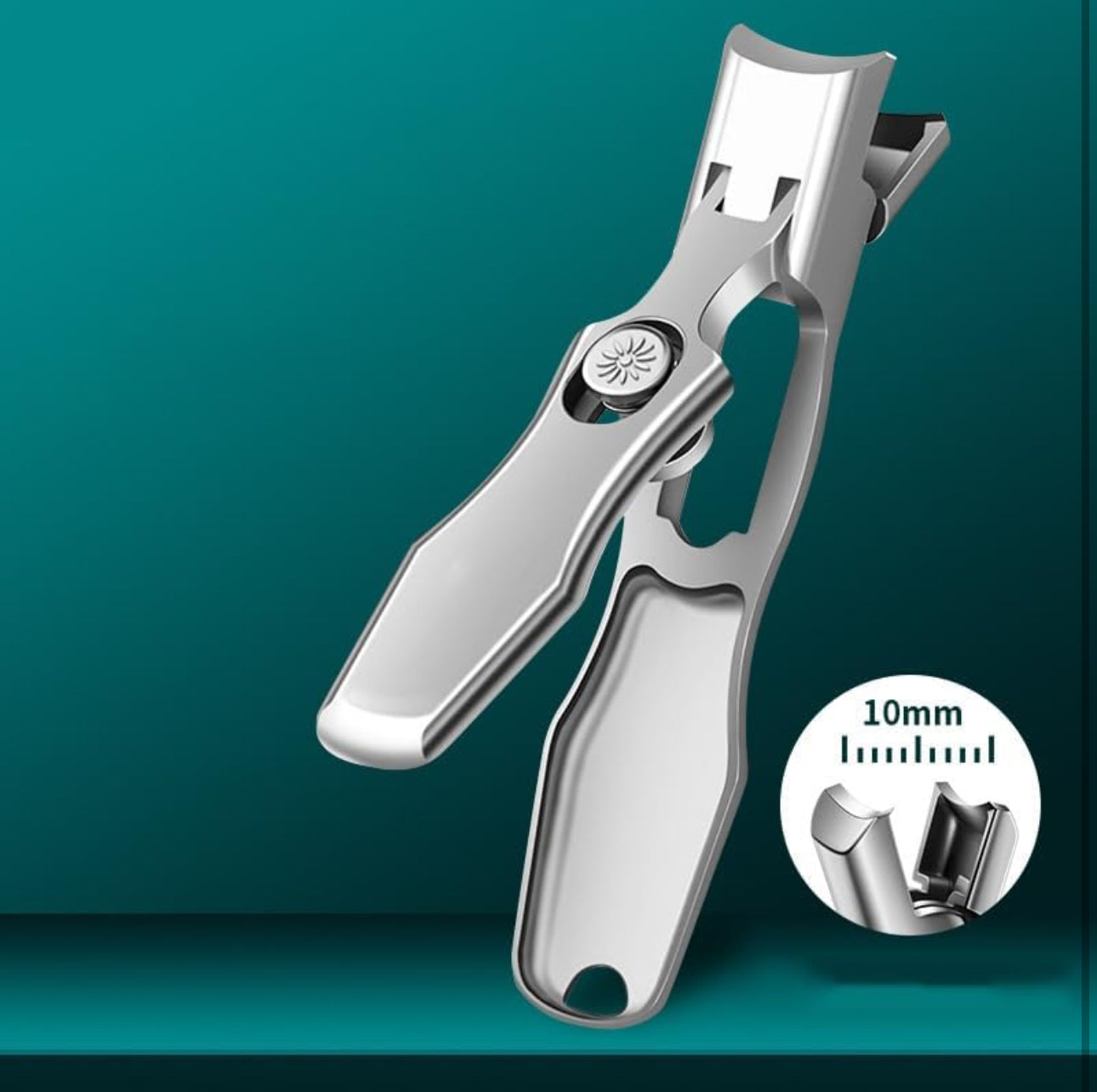 Ultra Wide Jaw Opening Nail Clipper