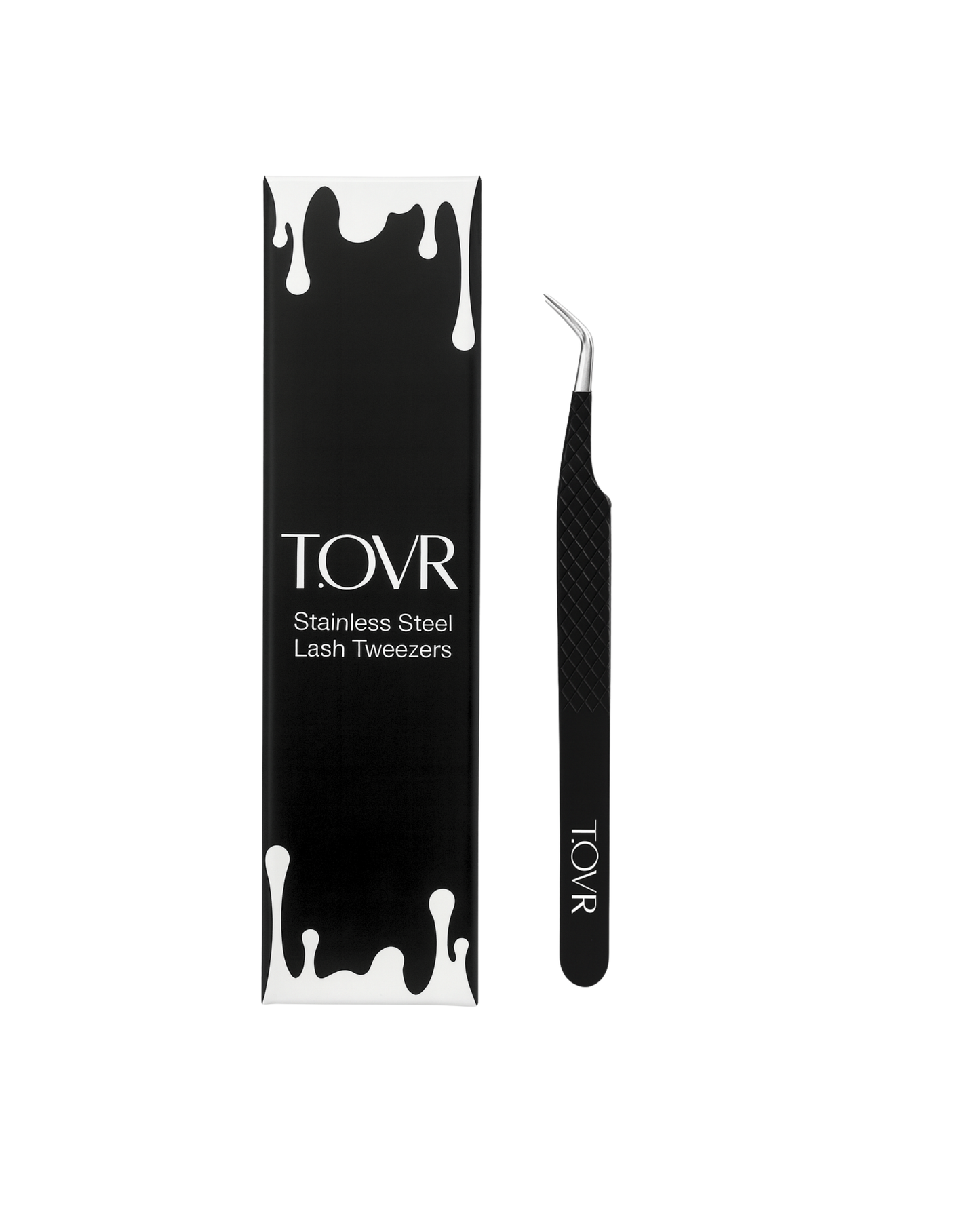 Take Over Stainless Steel Lash Extension Tweezers