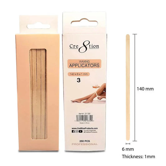 Cre8tion Disposable Applicators 140x6x1mm 100pc