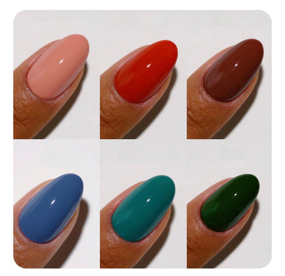 DND DC Fall Tones Gel & Lacquer 6pc Bundle