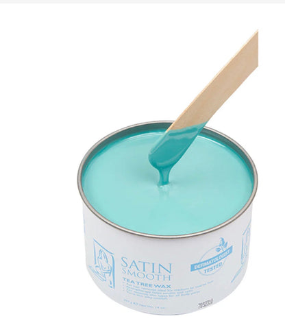 Satin Smooth Tea Tree Infused Cream Soft Wax 14oz