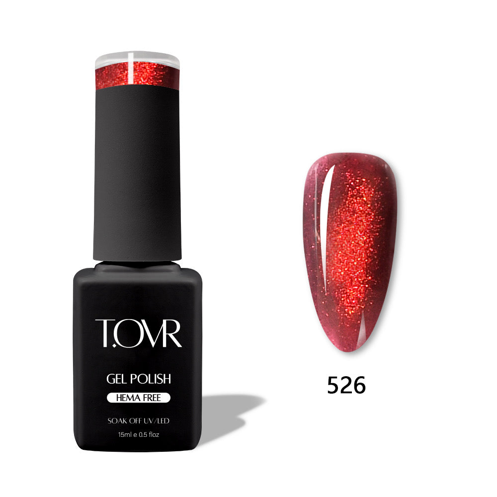 Take Over HEMA/TPO FREE Cat Eye Gel Polish 15ml 501- 540
